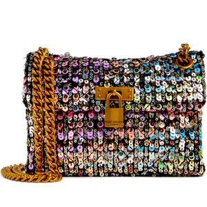 Kurt Geiger London’s Mini Brixton Sequin Shoulder bag is NWT. Comes w/dust bag.